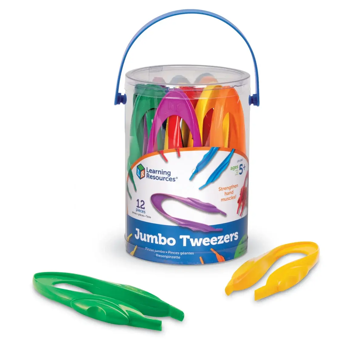 Jumbo Tweezers – set of 12