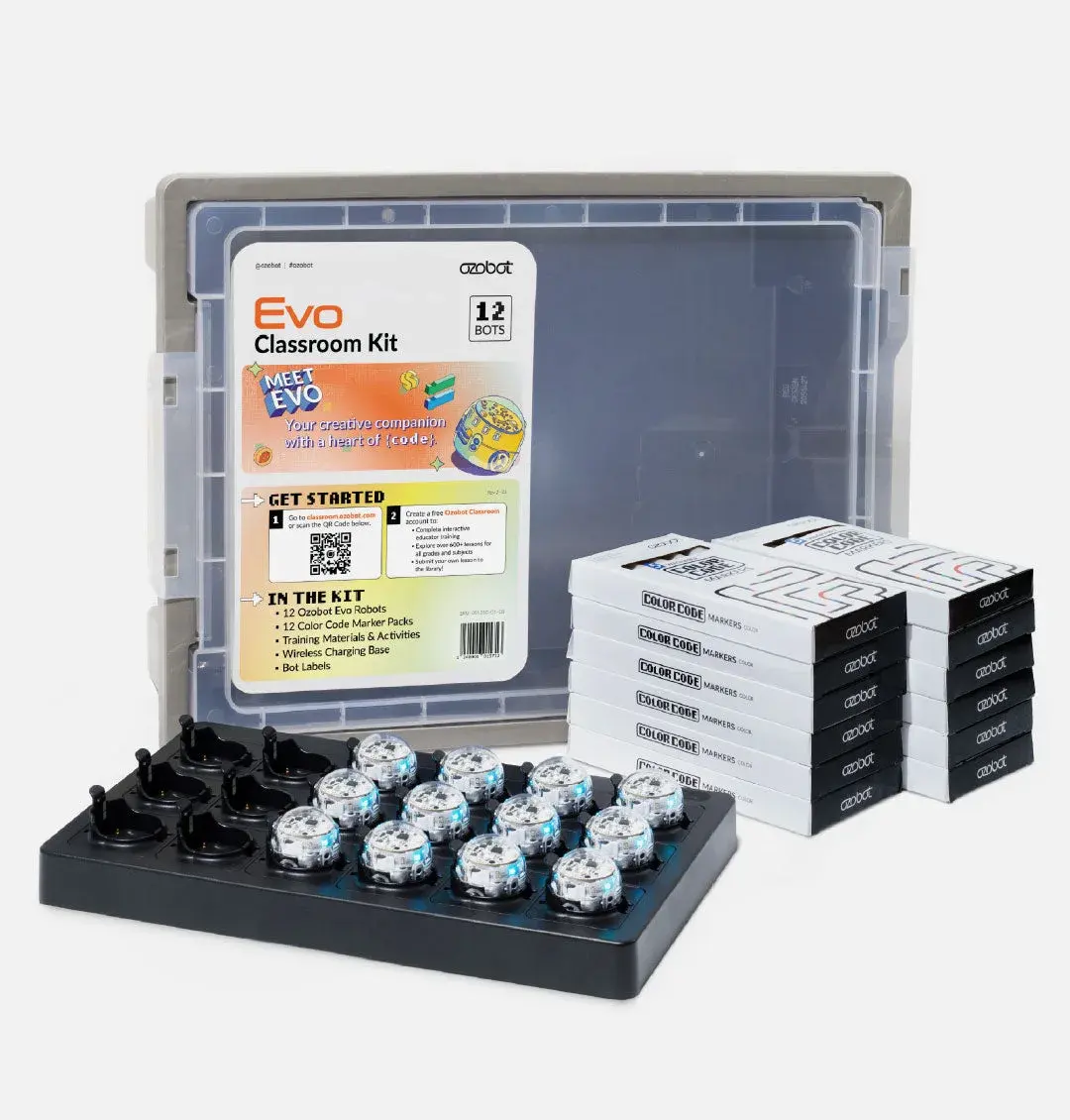 Ozobot Evo Classroom Kit – 12 Bots