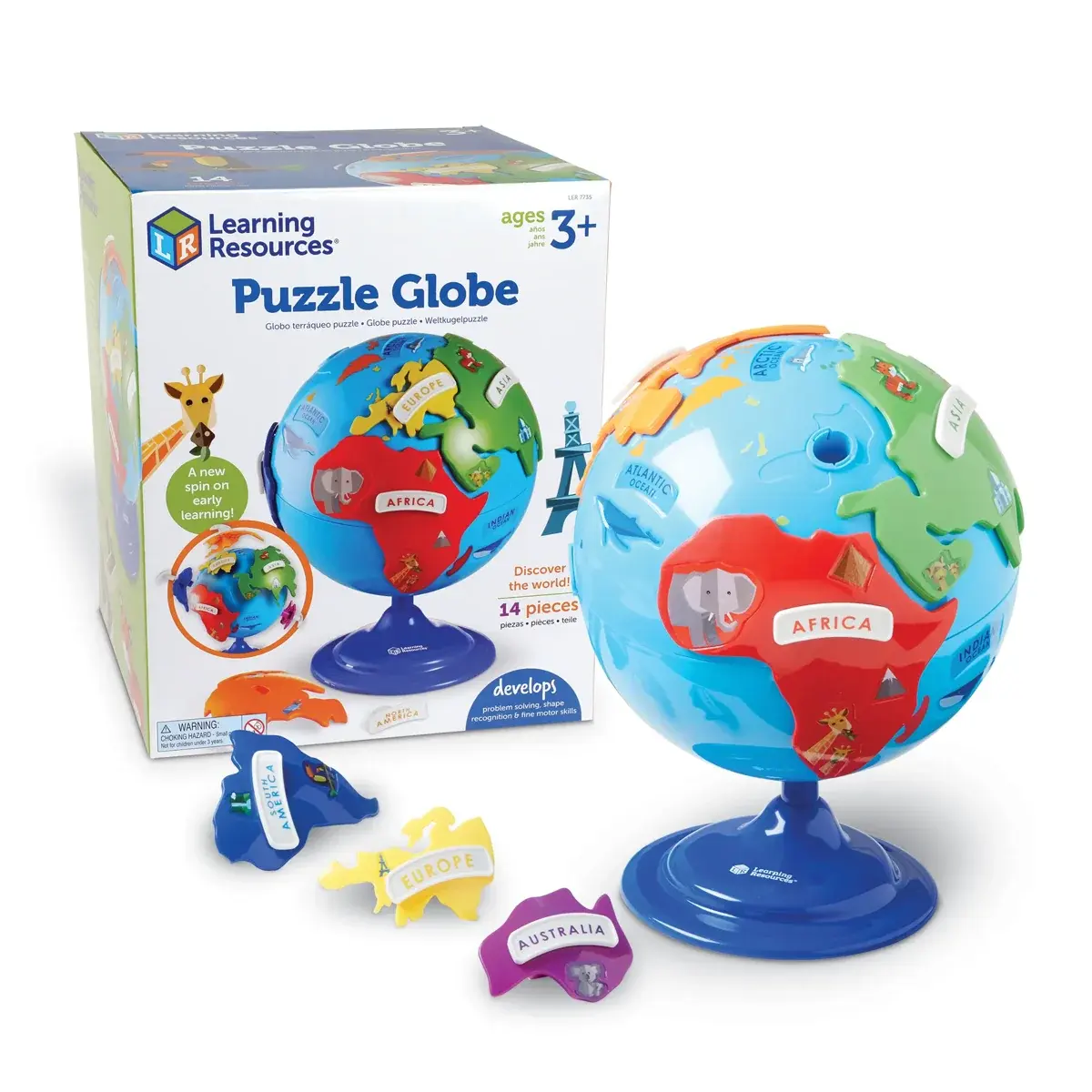 Puzzle Globe 3-D