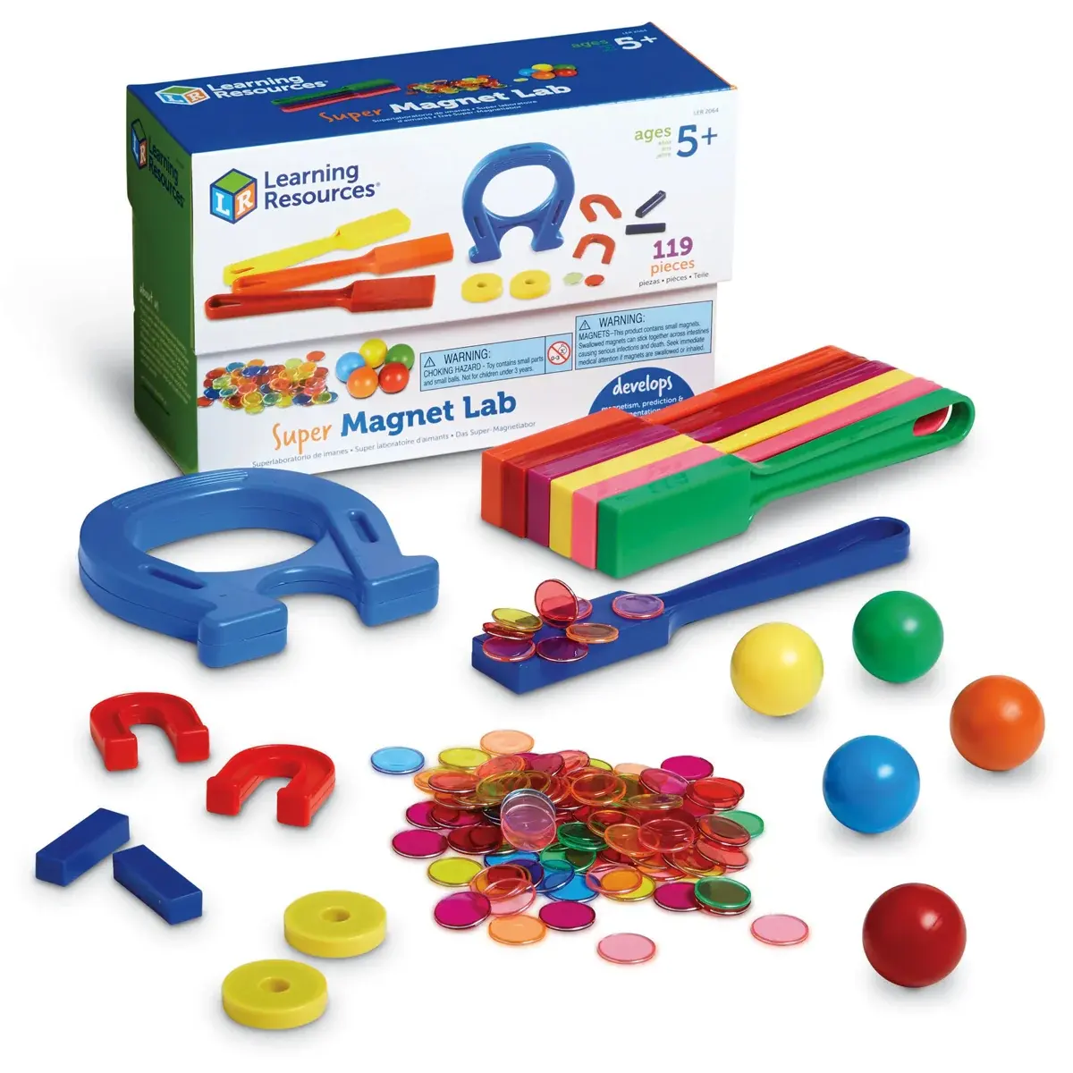 Super Magnet Lab Kit – 119 pcs